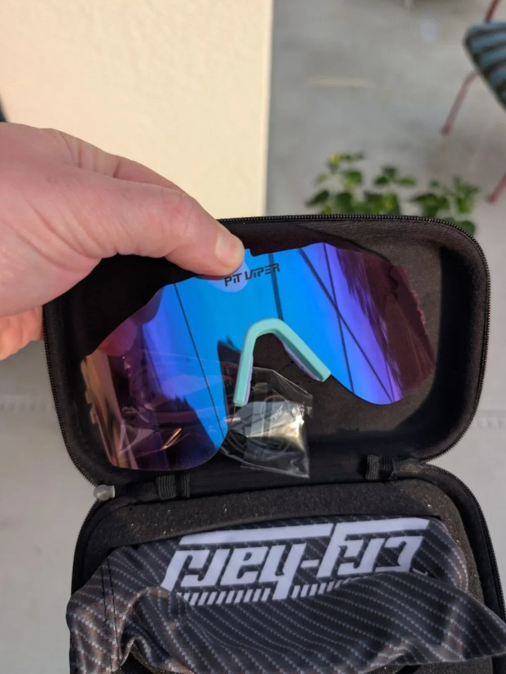 Authentic Pit Viper The Moontower Try-Hard Sunglasses Mirror Lens Blocks UVA/B